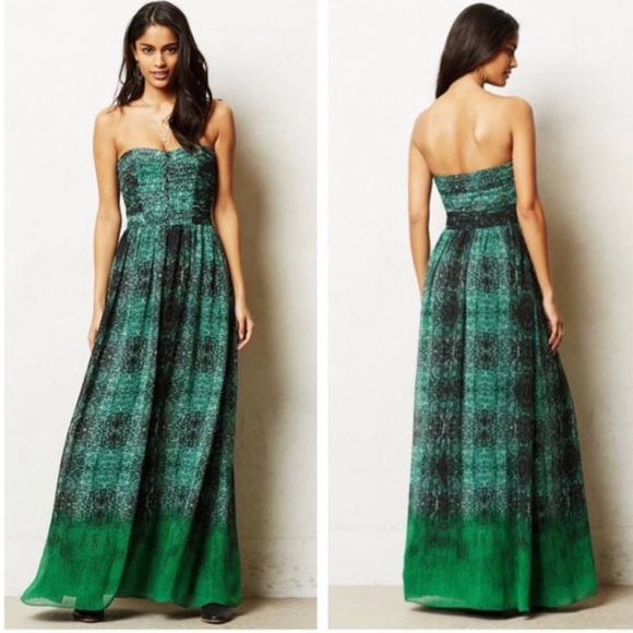 Moulinette Soeurs Dresses & Skirts - ANTHROPOLOGIE Vernalis  Snake Print Maxi Dress-2